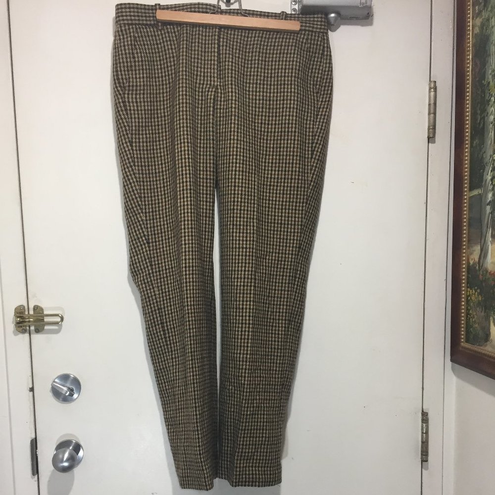J. CREW WOOL DRESS PANTS SIZE 12